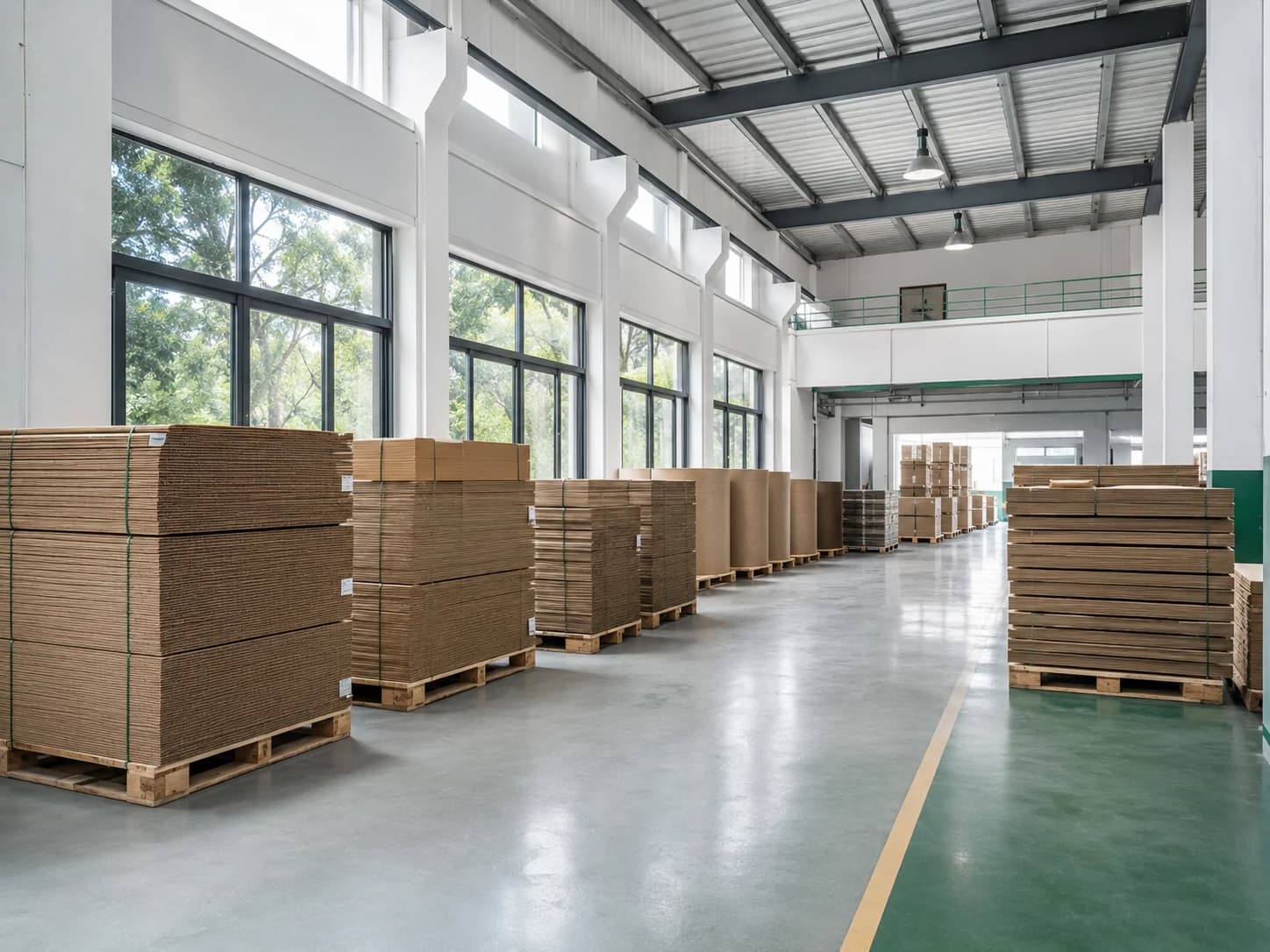纸赢智造提供的成品仓储与交付准备图像