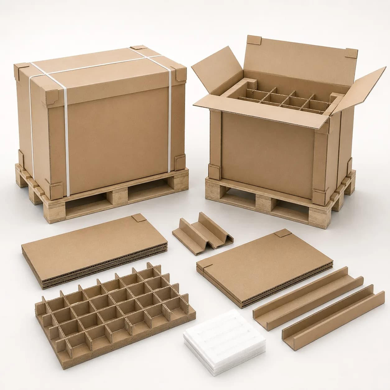 Packaging structure breakdown